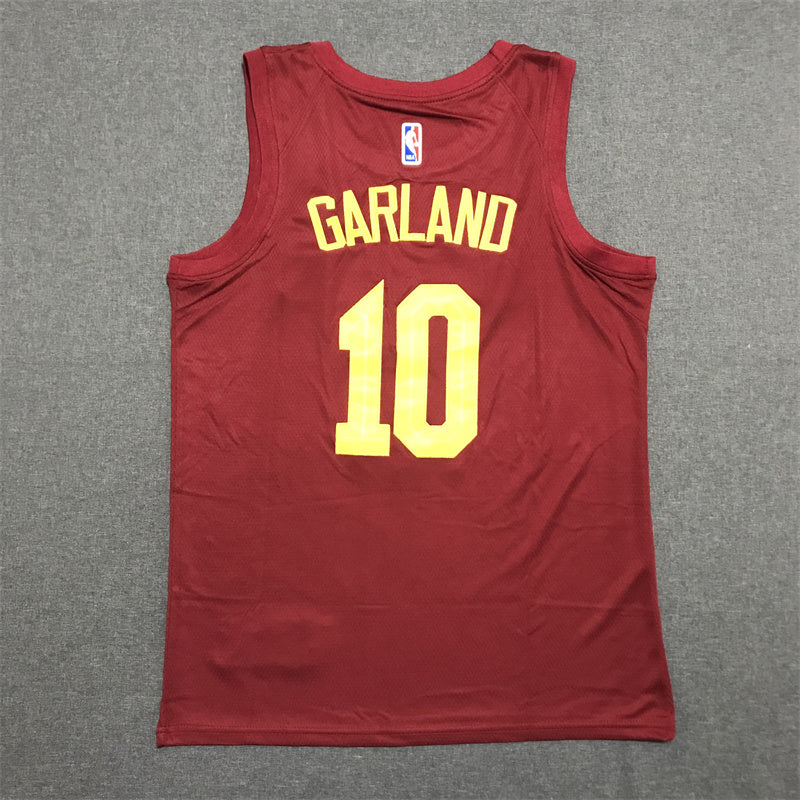 Men's Cleveland Cavaliers Darius Garland Wine Swingman Jersey - Icon Edition