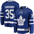 Men's Toronto Maple Leafs Ilya Samsanov Blue Authentic Player Jersey