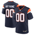 Men's Denver Broncos Navy Alternate Mile High Collection Custom Game Jersey