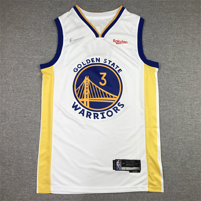 Men's Golden State Warriors Jordan Poole White 2022/23 Swingman Jersey - Association Edition