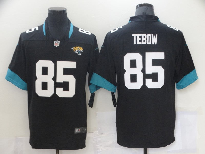 Men's Jacksonville Jaguars Tim Tebow Black Game Jersey