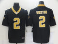 Men's New Orleans Saints Jameis Winston Black Game Jersey