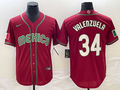 Men's 2023 World Baseball Classic Fernando Valenzuela Mexico Red Jersey
