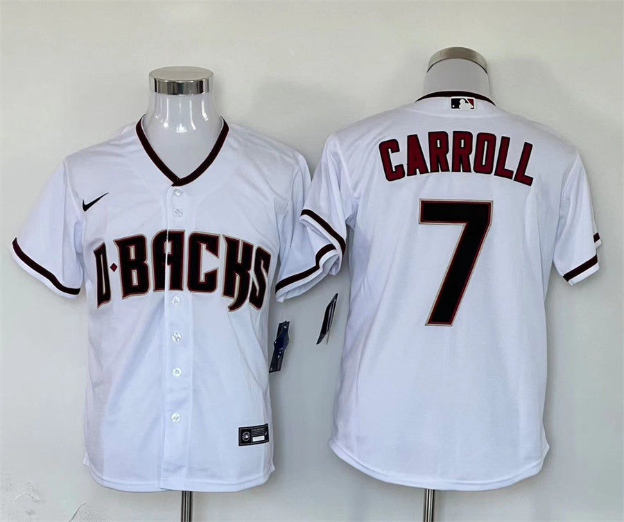 Men's Arizona Diamondbacks Corbin Carroll White Limited Player Jersey