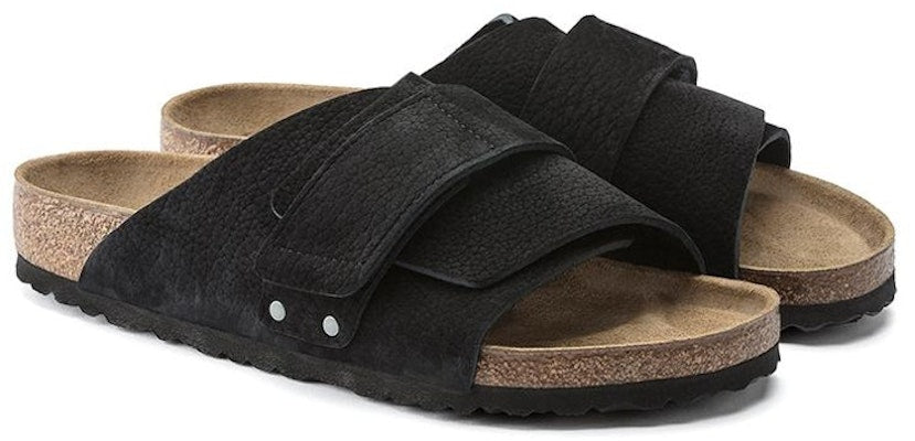 Birkenstock Kyoto Nubuck 1020388 Desert Buck Black Sandals