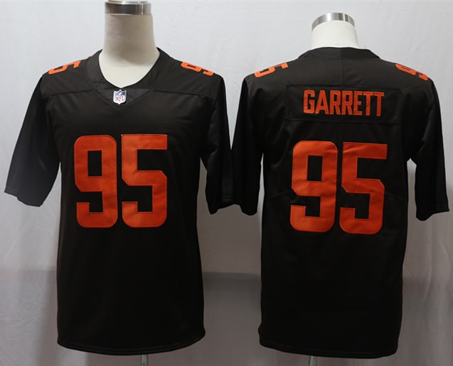 Men's Cleveland Browns Myles Garrett Brown Alternate Legend Jersey