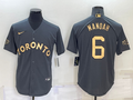 Men's Toronto Blue Jays Alex Manoah Gray Replica Baseball Jersey