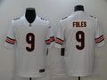 Men's Chicago Bears Nick Foles White Game Jersey