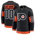 Men's Philadelphia Flyers Fanatics Black Alternate Premium Custom Jersey