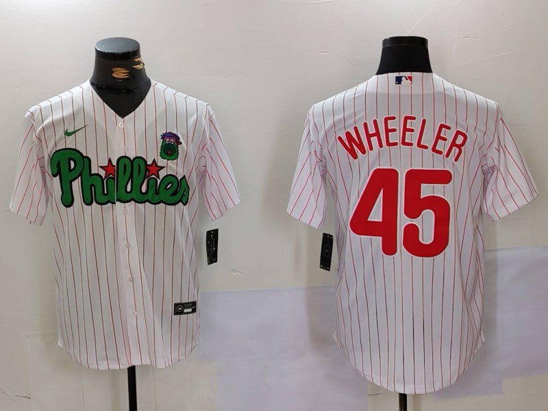 Men's Philadelphia Phillies Zack Wheeler White Limited Player Jersey