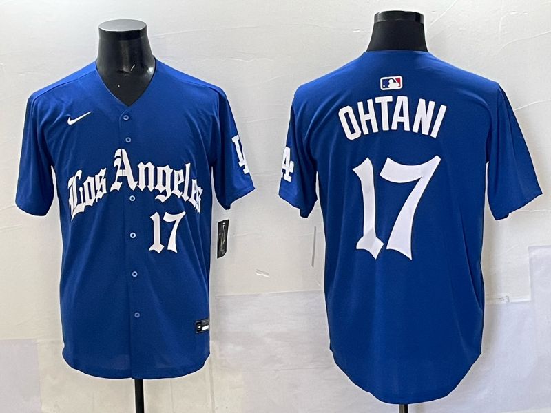 Men's Los Angeles Dodgers Shohei Ohtani Royal Alternate Game Jersey