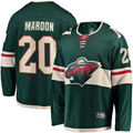Men's Minnesota Wild Pat Maroon Green Home Breakaway Jersey