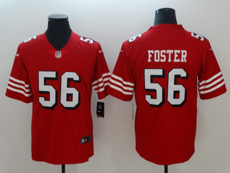 Men's San Francisco 49ers Ruben Foster Red Game Jersey