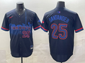 Men's Toronto Blue Jays Anthony Santander Black 2024 City Connect Limited Player Jersey