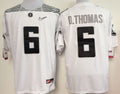 Men's Oregon Ducks De'Anthony Thomas White Player Game Jersey