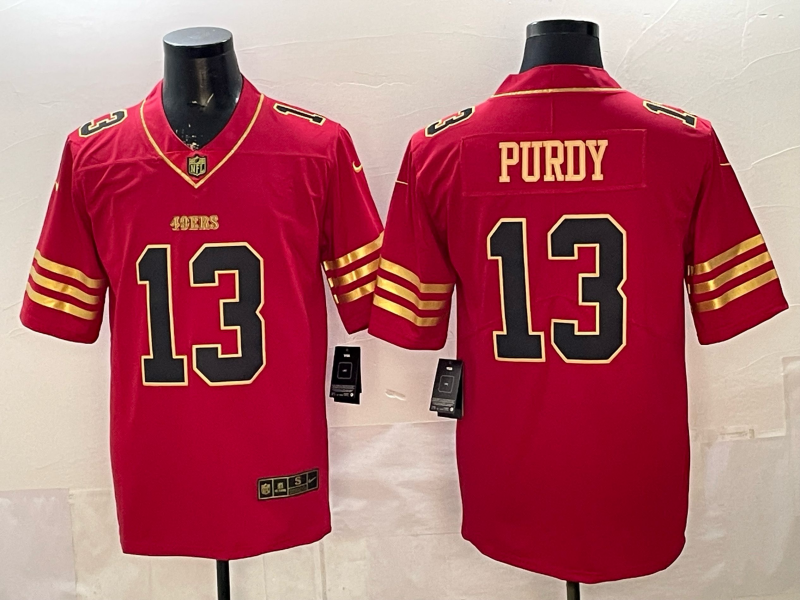 Men's San Francisco 49ers Brock Purdy Red Anniversary Game Jersey