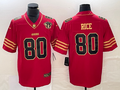 Men's San Francisco 49ers Jerry Rice Scarlet Vapor Elite Retired Player Jersey