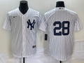 Men's New York Yankees Josh Donaldson White Replica Player Name Jersey