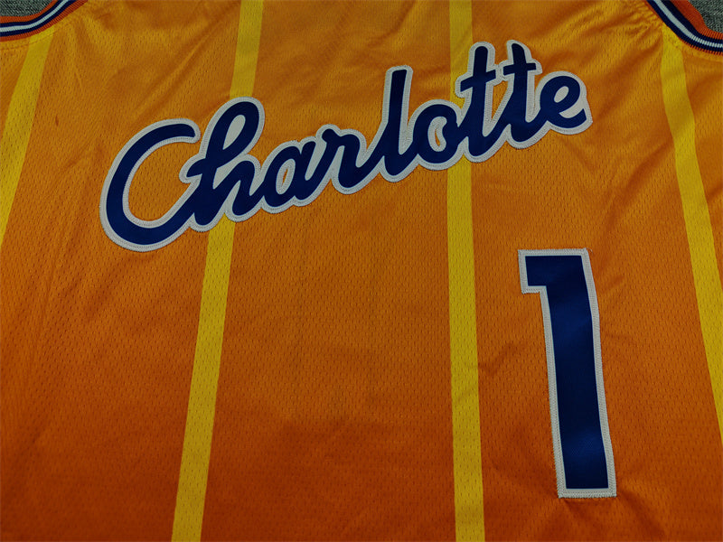 Men's Charlotte Hornets LaMelo Ball Orange 2025/26 Swingman Jersey - City Edition