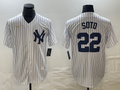 Men's New York Yankees Juan Soto White Home Cooperstown Collection Player Jersey
