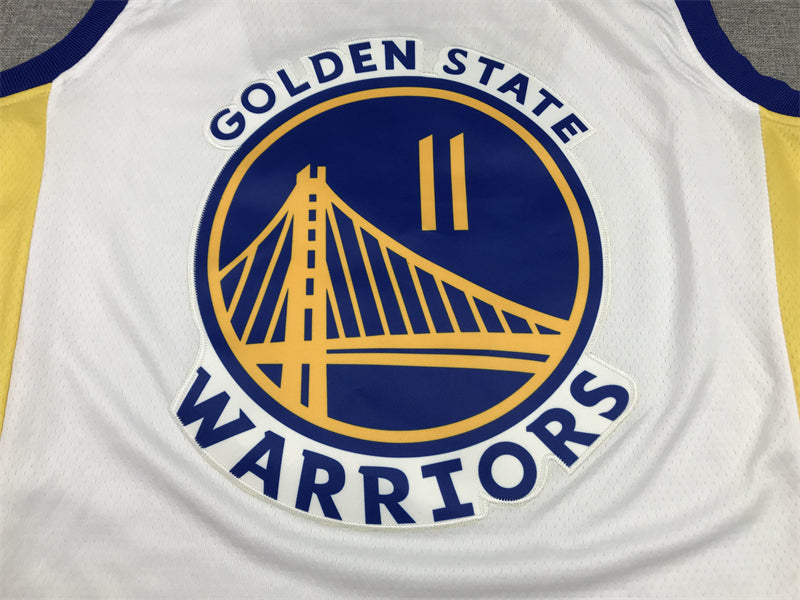 Men's Golden State Warriors Klay Thompson White Player Jersey