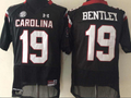 Men's South Carolina Gamecock Jake Bentley Black Player Game Jersey