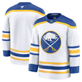 Men's Buffalo Sabres Fanatics White Away Premium Blank Jersey