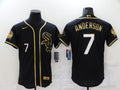 Men's Chicago White Sox Tim Anderson Black Authentic Game Jersey