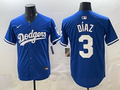 Men's Los Angeles Dodgers Edwin Diaz Royal Alternate 2 Replica Jersey
