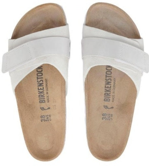 Birkenstock Oita 1024226 Suede Leather Antique White Sandals