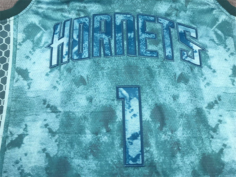 Men's Charlotte Hornets LaMelo Ball Teal Select Series Swingman Jersey