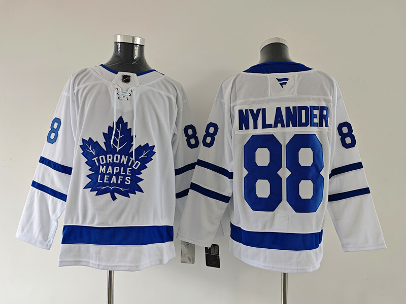Men's Toronto Maple Leafs William Nylander Fanatics White Player Game Jersey