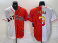 Men's Houston Astros Jeremy Pena White/Orange Replica Player Jersey