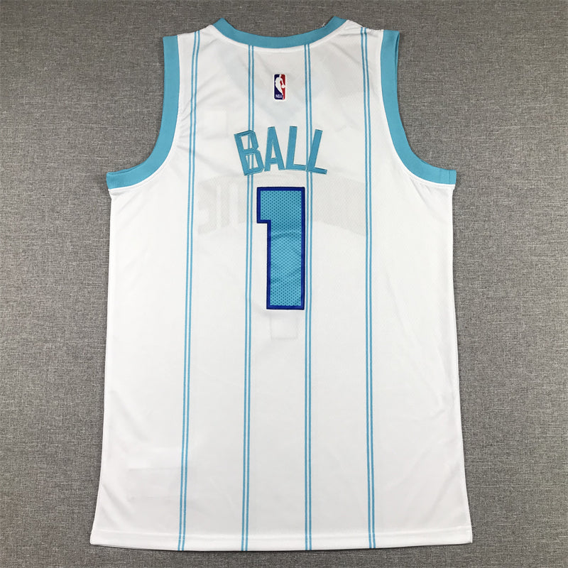 Men's Charlotte Hornets LaMelo Ball White 2022/23 Swingman Jersey - Association Edition