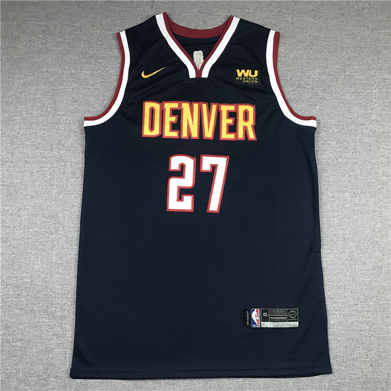 Men's Denver Nuggets Jamal Murray Navy 2020/21 Swingman Player Jersey