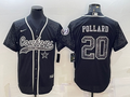 Men's Dallas Cowboys Tony Pollard Black RFLCTV Limited Jersey Joint Edition