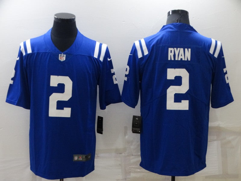 Men's Indianapolis Colts Matt Ryan Blue Game Jersey