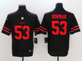 Men's San Francisco 49ers Navoro Bowman Black Game Jersey