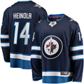 Men's Winnipeg Jets Ville Heinola Navy Player Game Jersey