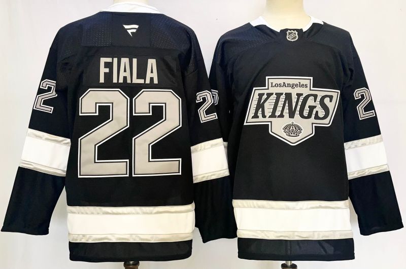 Men's Los Angeles Kings Kevin Fiala Fanatics Black Player Jersey