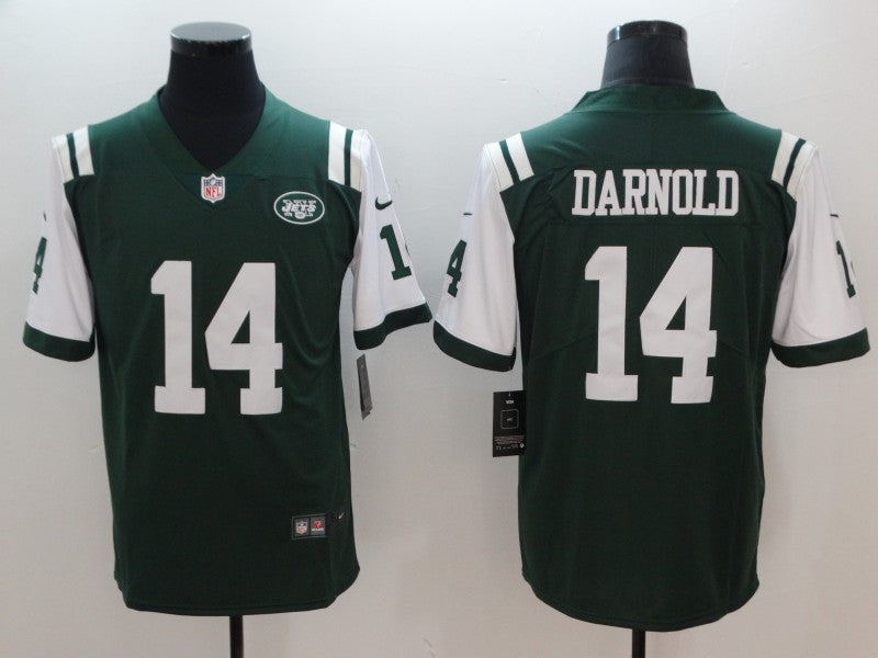 Men's New York Jets Sam Darnold Green Game Jersey