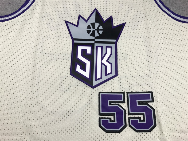 Men's Sacramento Kings Jason Williams Cream Hardwood Classics Swingman Jersey