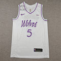 Men's Minnesota Timberwolves Anthony Edwards White Swingman Player Jersey