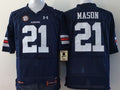 Men's Auburn Tigers Tre Mason Navy Player Game Jersey