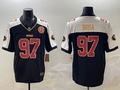 Men's San Francisco 49ers Nick Bosa Black Team Player Game Jersey