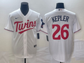 Men's Minnesota Twins Max Kepler White Home Replica Player Jersey