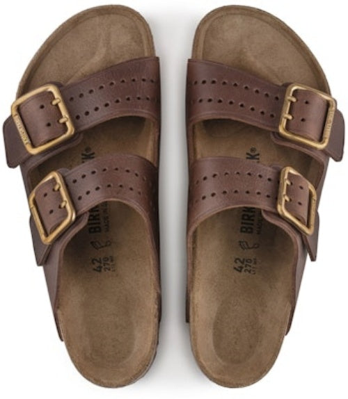 Birkenstock Arizona Bold Leather 1022625 Roast Brown Sandals