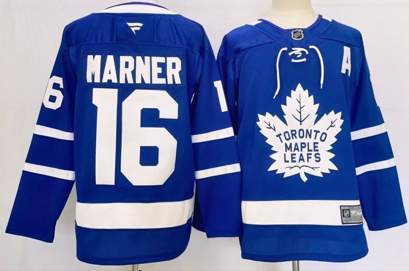 Men's Toronto Maple Leafs Mitchell Marner Fanatics Blue Player Jersey