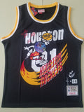 Men's Houston Rockets NBA Black Classics Jersey - Joint Edition