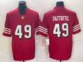 Men's San Francisco 49ers The Faithful Red Gamer Player Jersey